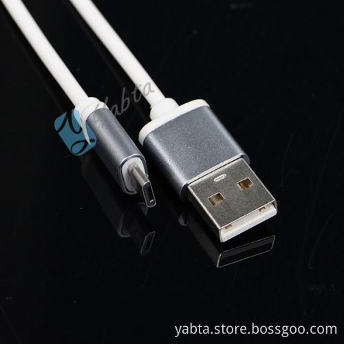Metallic Data Sync Cable For Iphone 6 6plus 5 5S 5C 8 Pin Charging Cable
